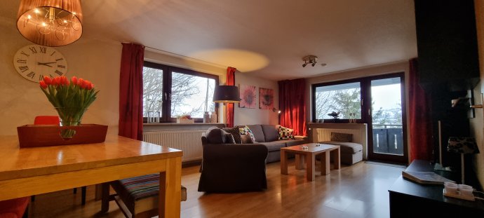 woonkamer appartement nr 7